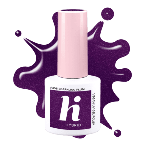 Lakier hybrydowy 308 Sparkling Plum