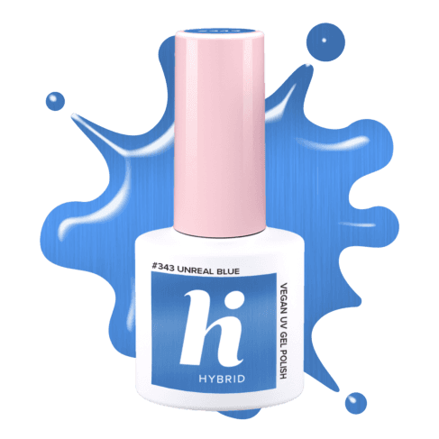 Lakier hybrydowy 343 Unreal Blue