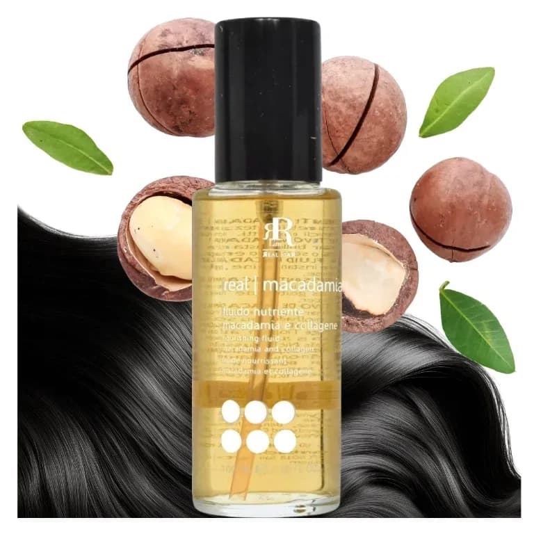 REAL MACADAMIA FLUID Do Włosów Regeneruje Nawilża Wygładza