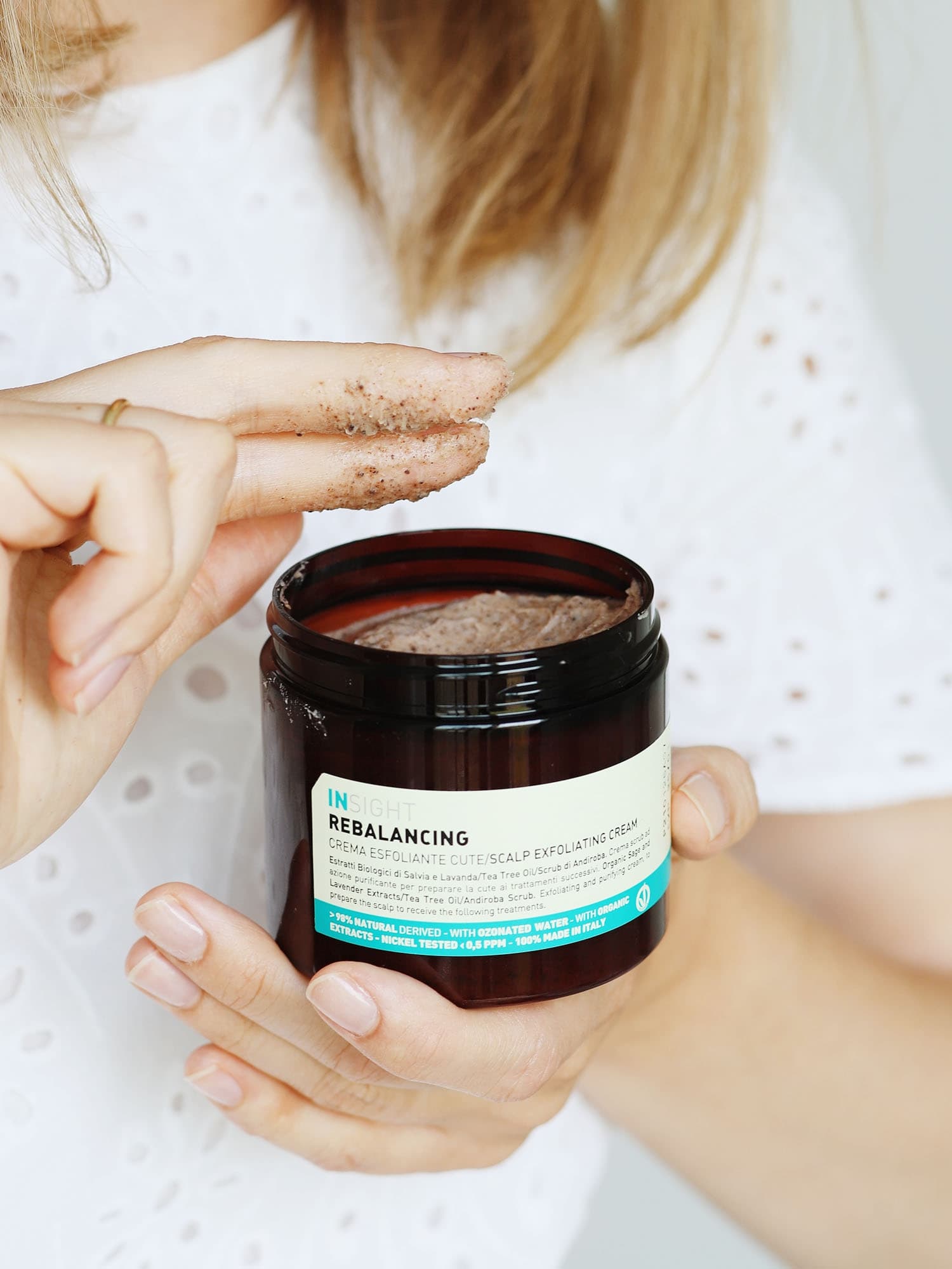 SEBUM SCALP EXFOLIATING CREAM - Peeling do przetłuszczającej się skóry głowy INSIGHT