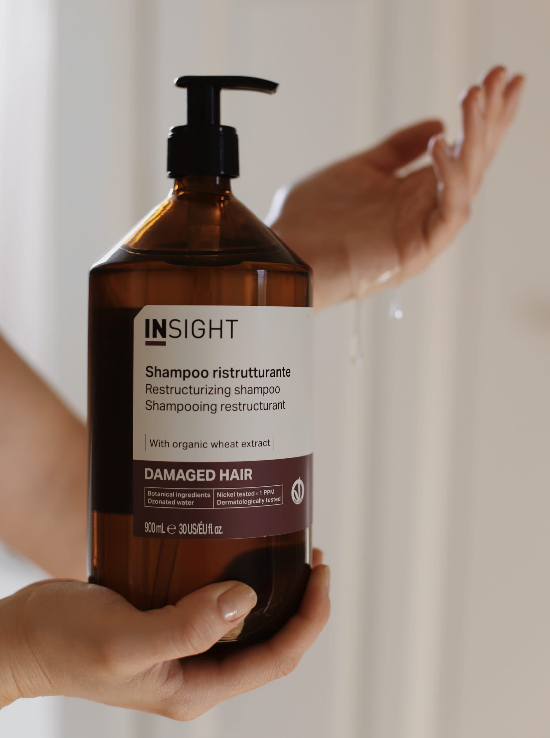 Szampon do włosów zniszczonych Damaged Hair INSIGHT