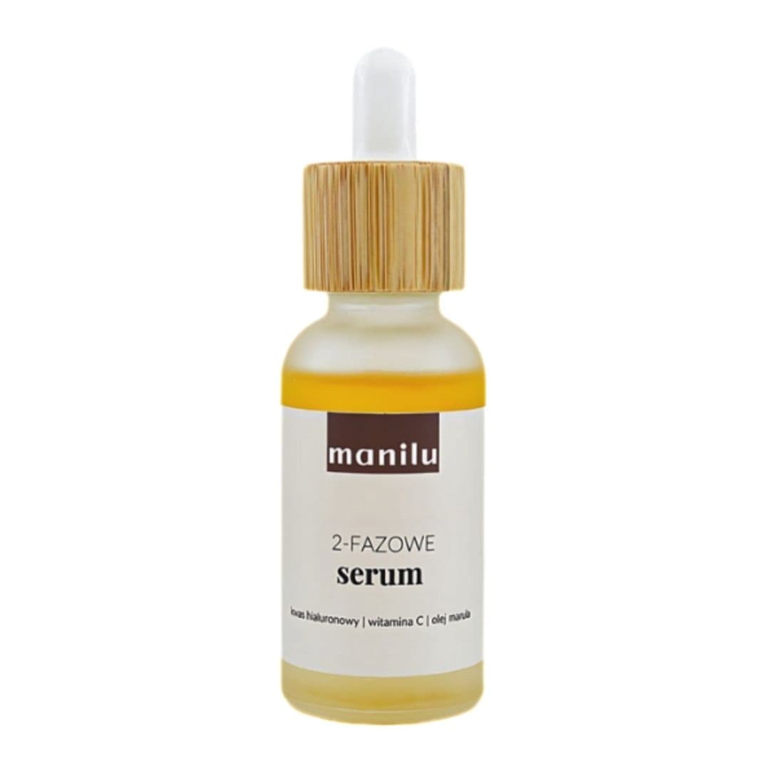Serum dwufazowe z witaminą C i kwasem hialuronowym