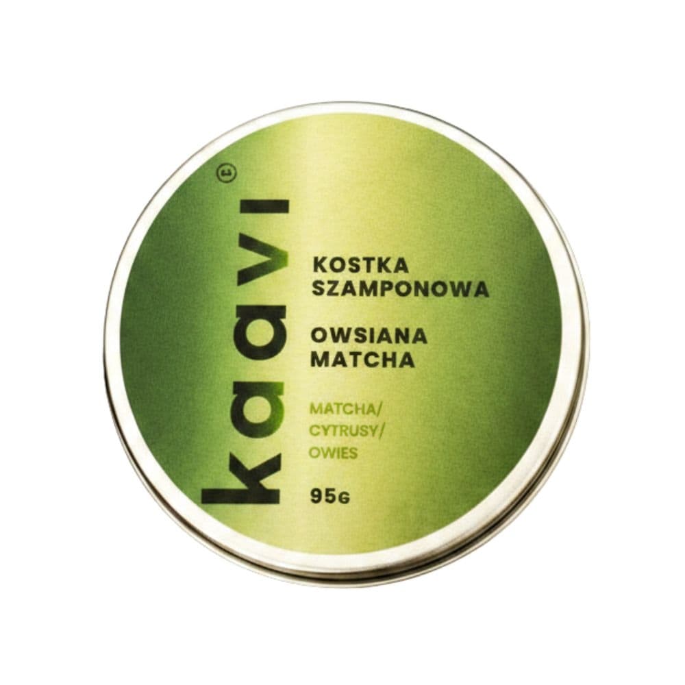 Szampon do włosów w kostce Owsiana Matcha
