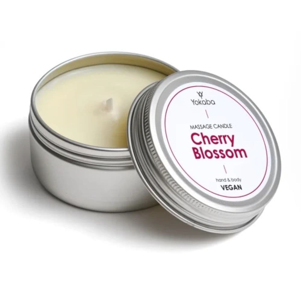 Świeca do masażu wiśniowa Cherry Blossom Massage Candle