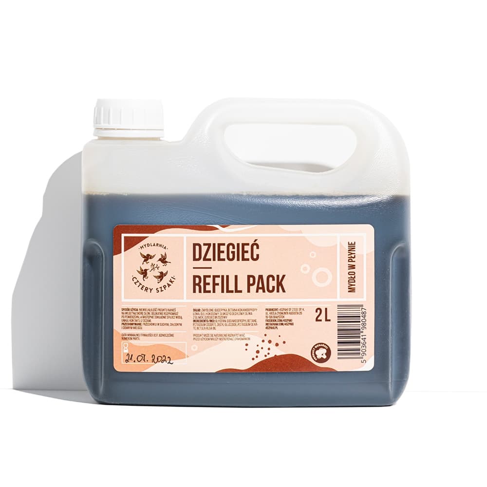 Mydło dziegciowe w płynie - refill