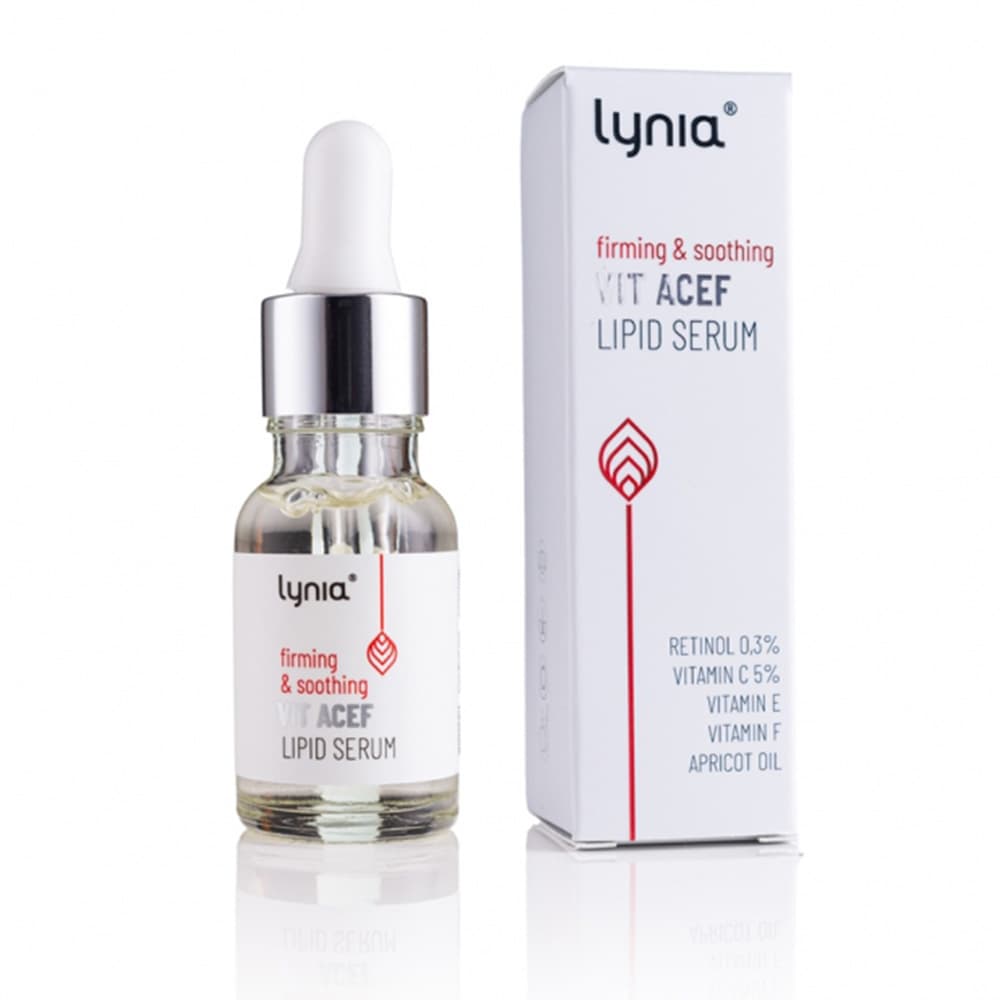 Ujędrniająco - łagodzące serum lipidowe z witaminami A,C,E I F