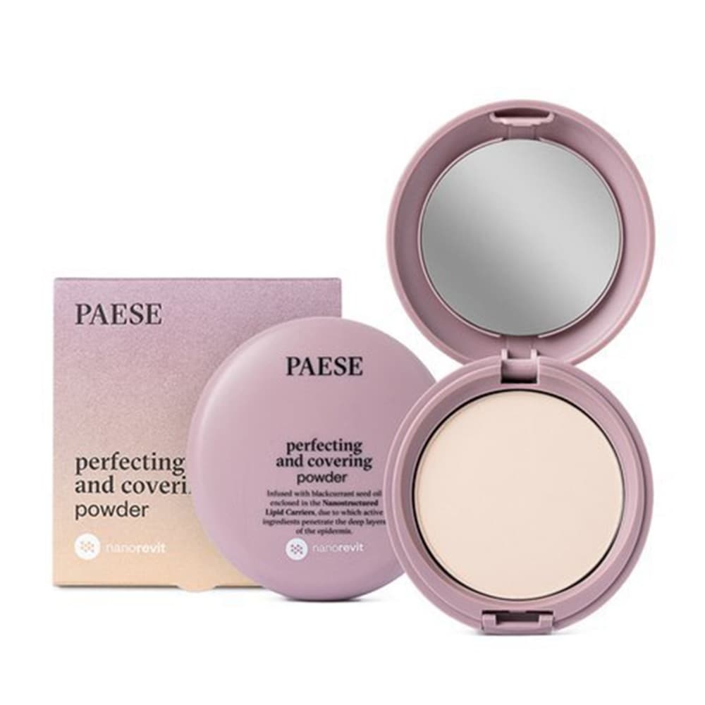 Puder upiększająco-kryjący Nanorevit Perfecting and Covering Powder (03 Sand)