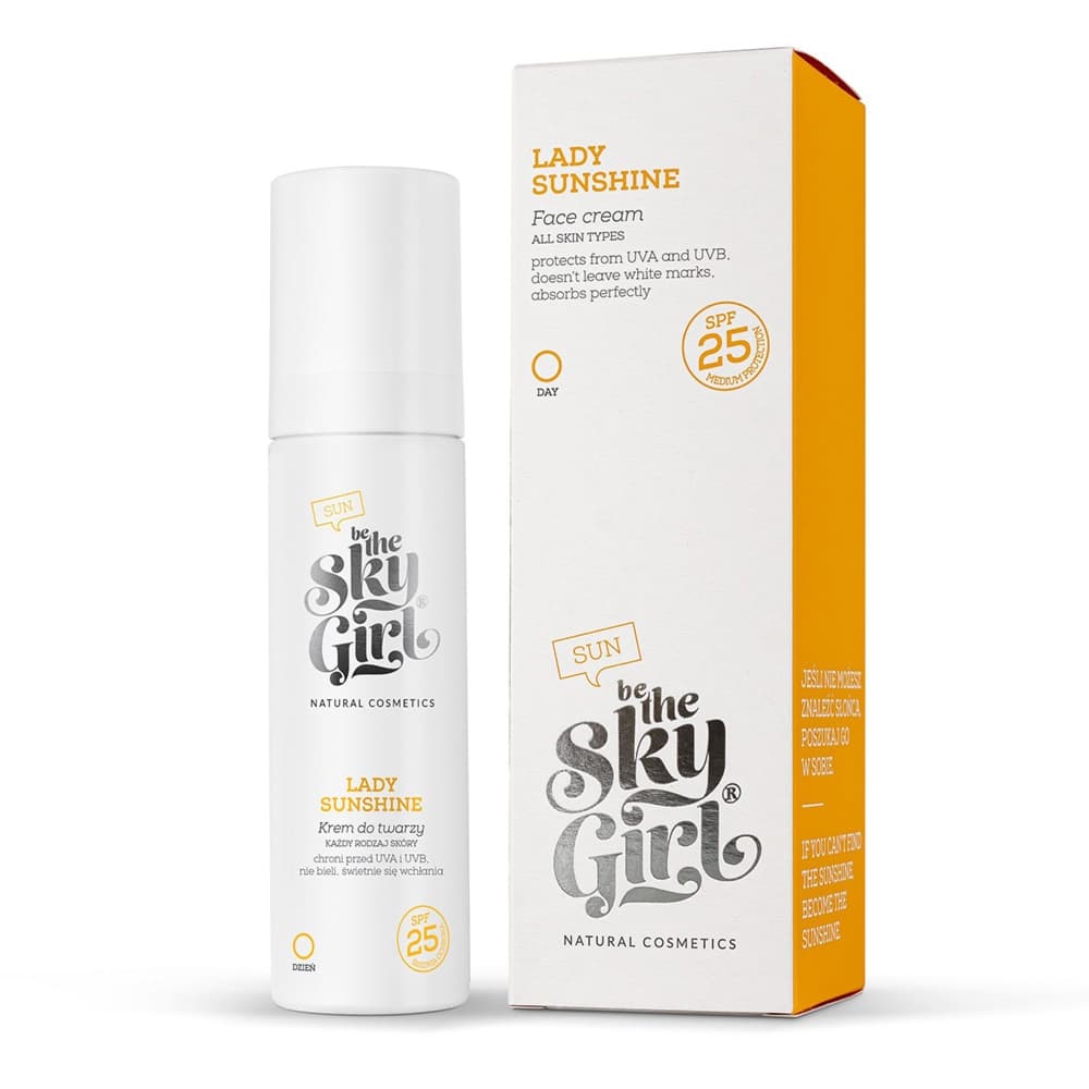 Krem do twarzy SPF 25 LADY SUNSHINE