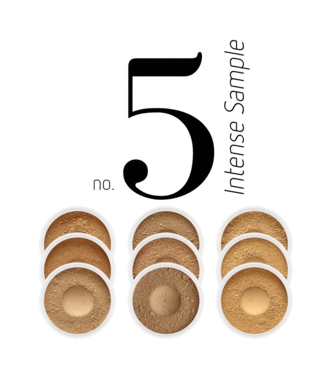 Zestaw próbek podkładów Intense Sample No.5 1 op. (9 x)