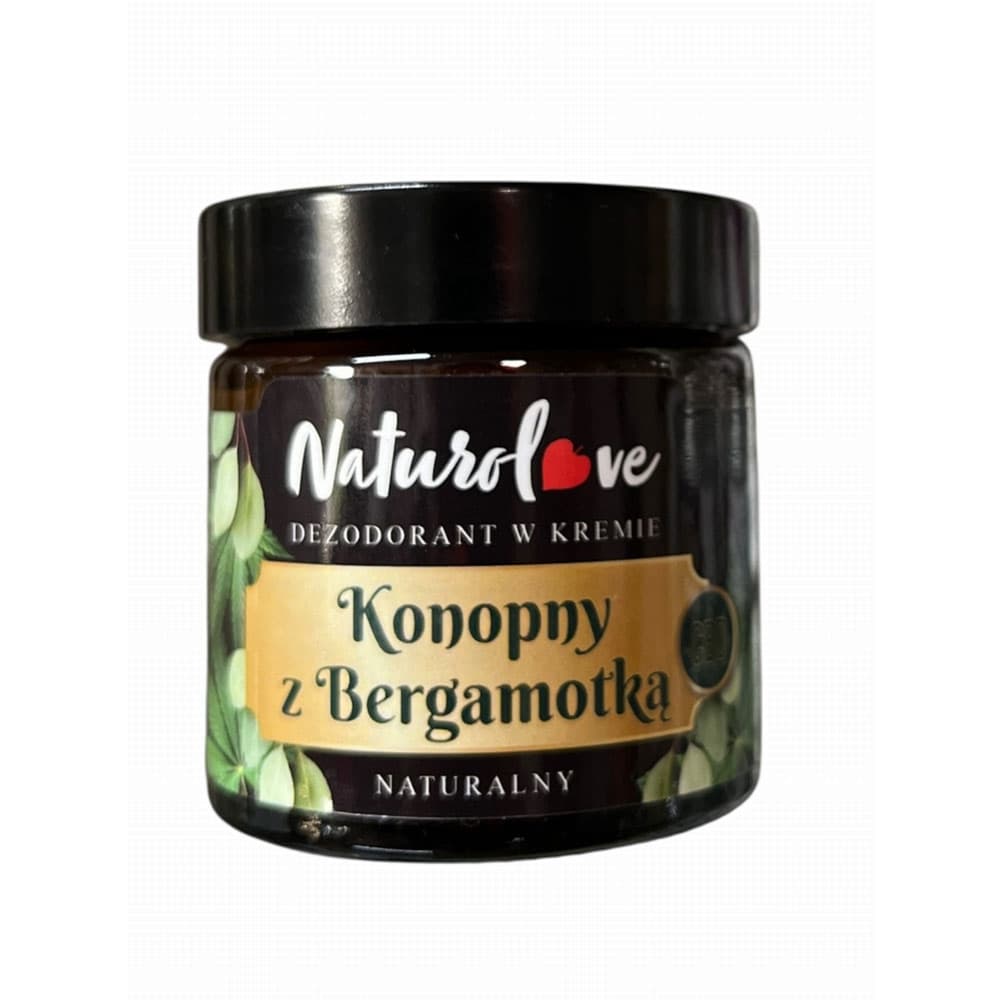 Dezodorant w kremie Konopny z bergamotką