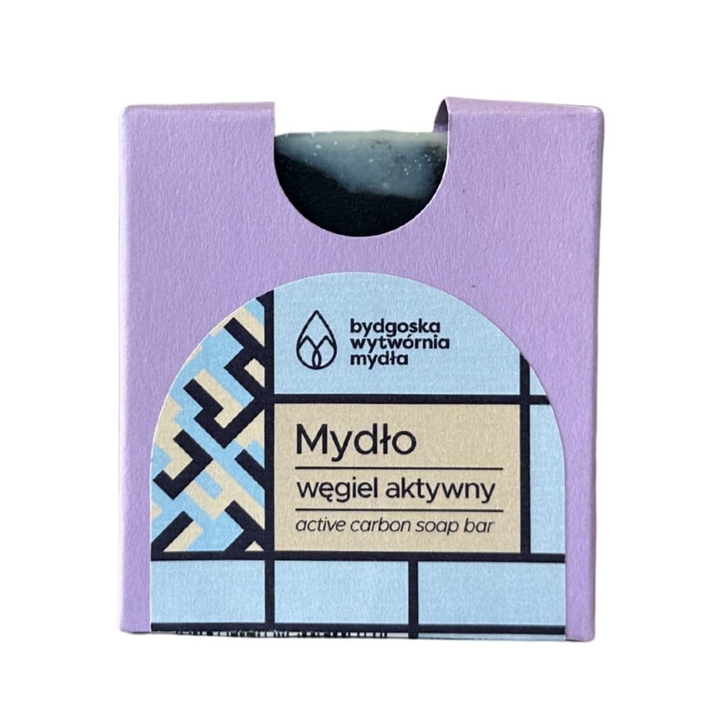 Mydło w kostce Węgiel Aktywny