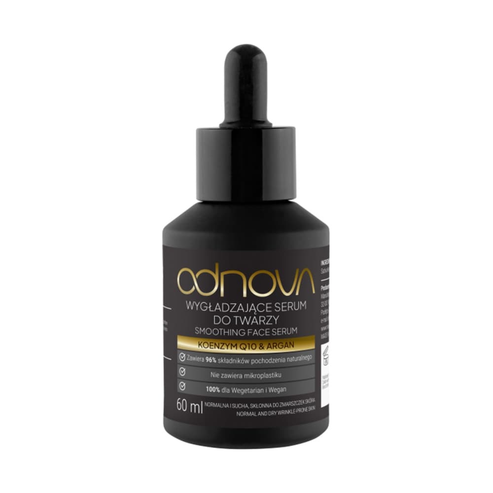 Serum wygładzające do twarzy Koenzym Q10 i Argan