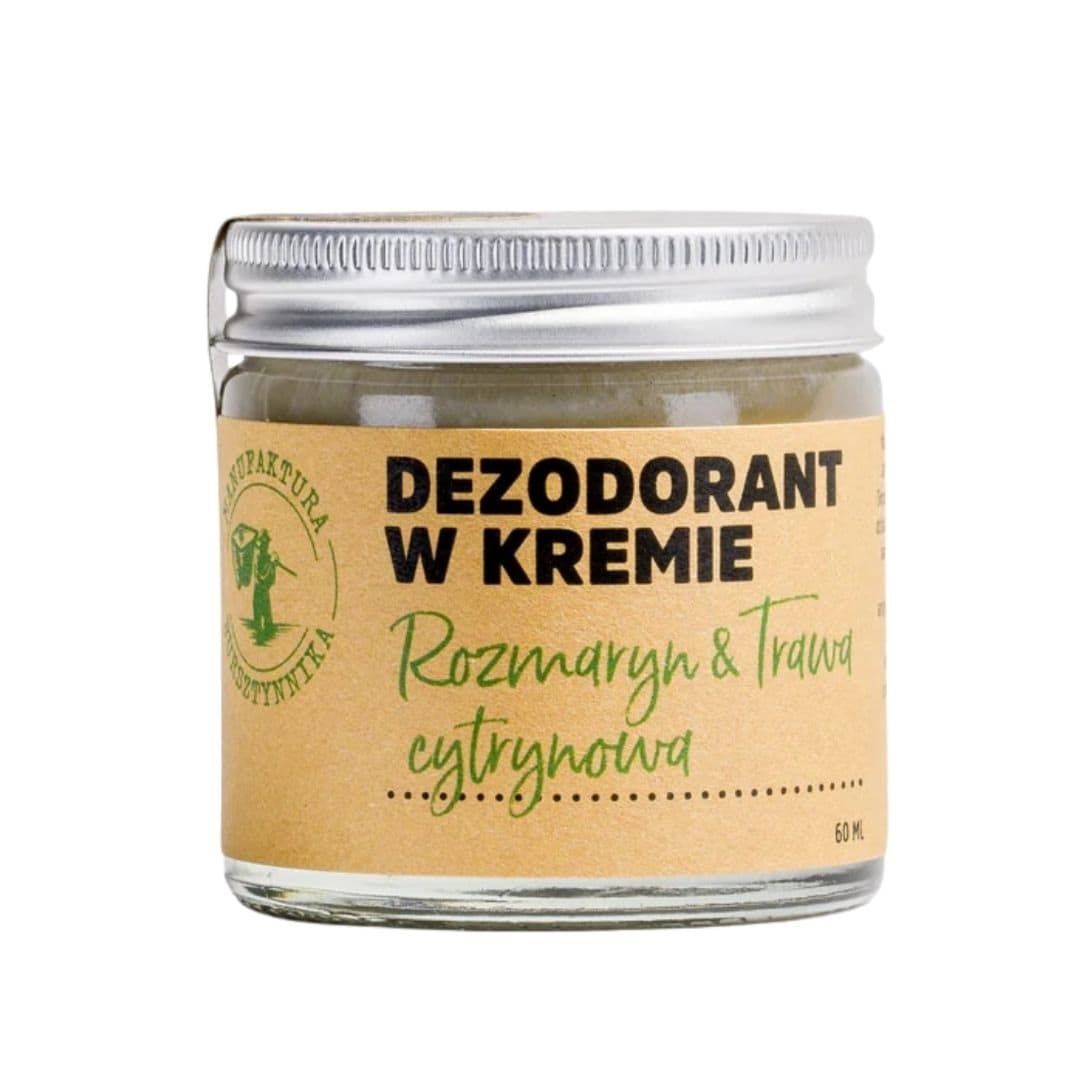 Dezodorant w kremie Rozmaryn i Trawa cytrynowa
