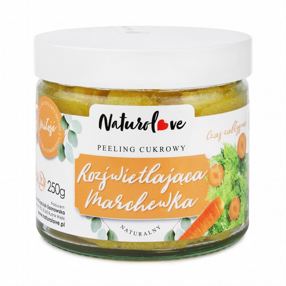 Peeling do ciała Rozświetlająca Marchewka