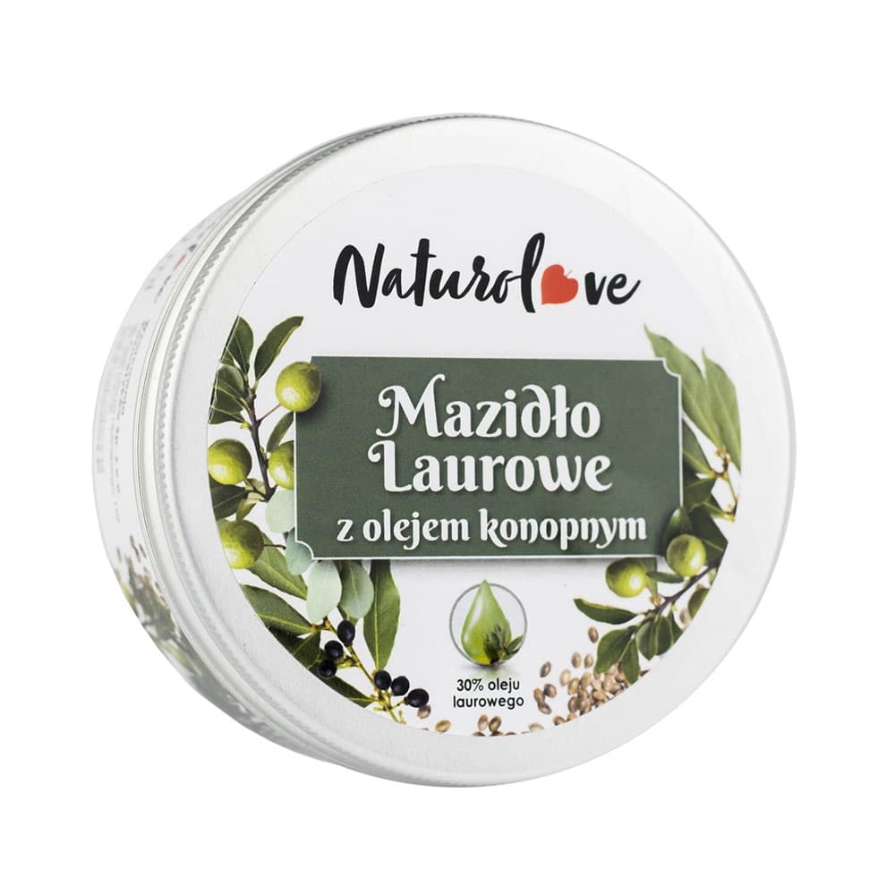 Mazidło laurowe 30% z olejem konopnym