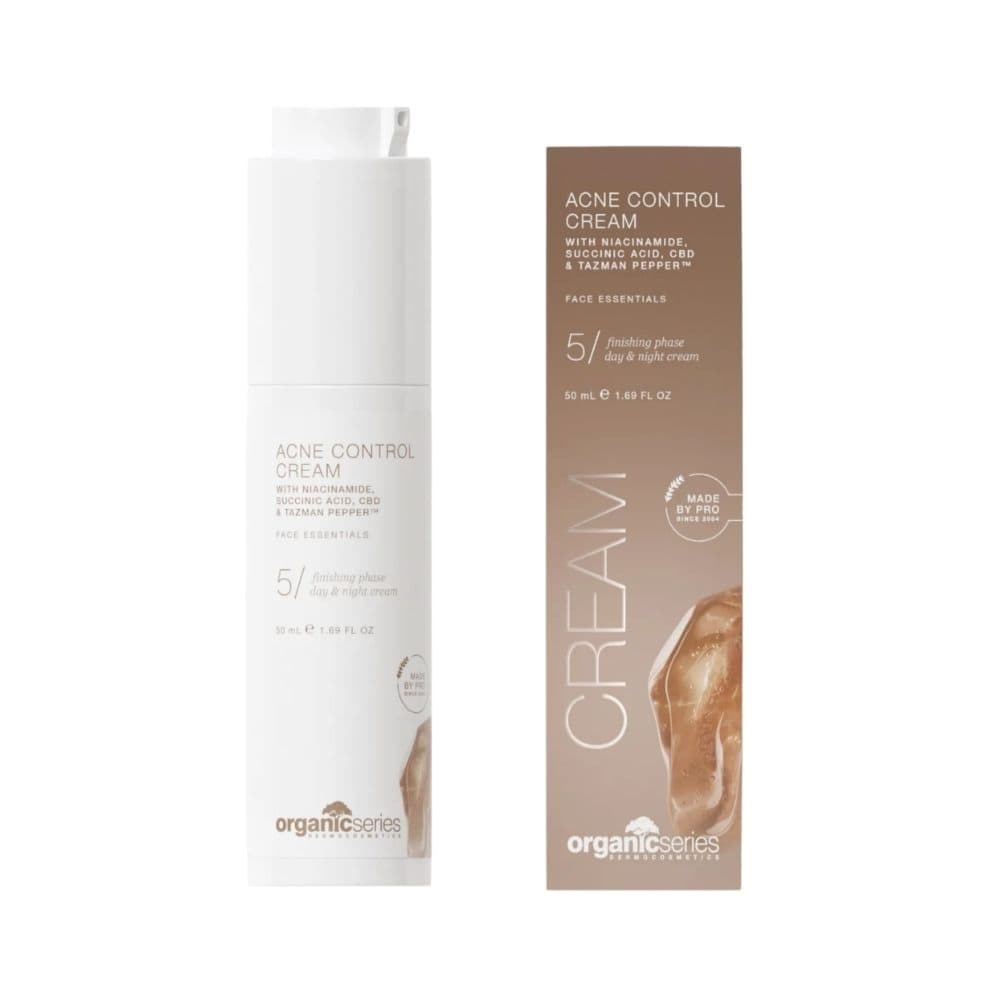 Krem do cery trądzikowej z kwasem bursztynowym i CBD ACNE CONTROL CREAM
