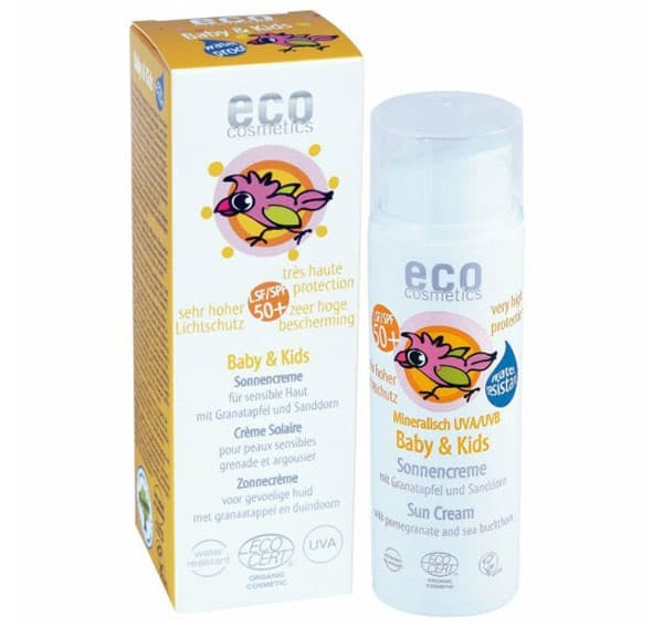 Krem na słońce faktor SPF 50+ dla dzieci i niemowląt