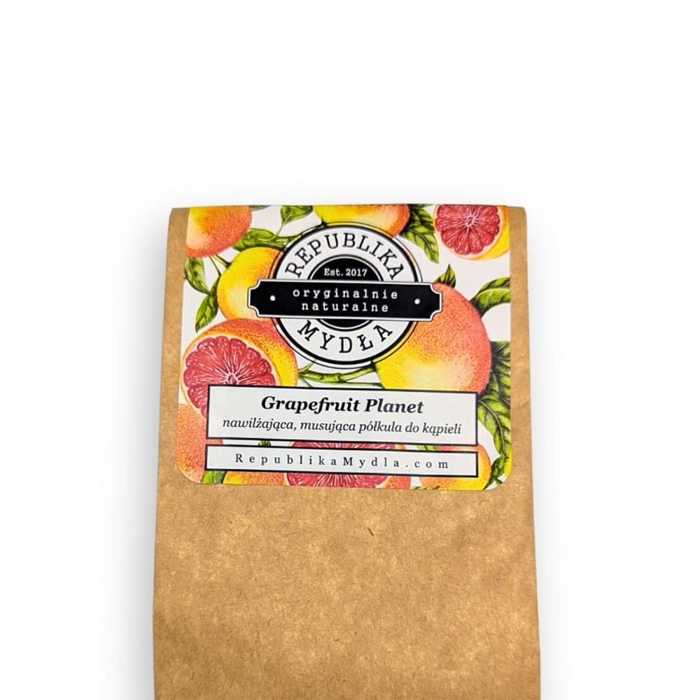 Półkula do kąpieli Grapefruit Planet