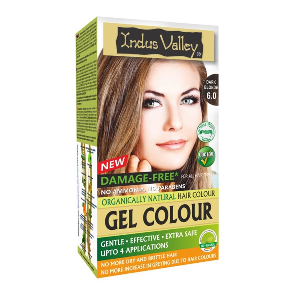 Farba żelowa do włosów - 6.0 Ciemny blond 1 op