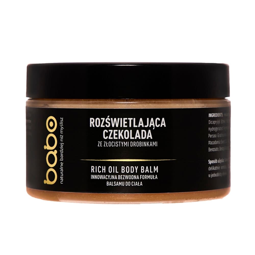 Balsam do ciała z drobinkami rozświetlającymi