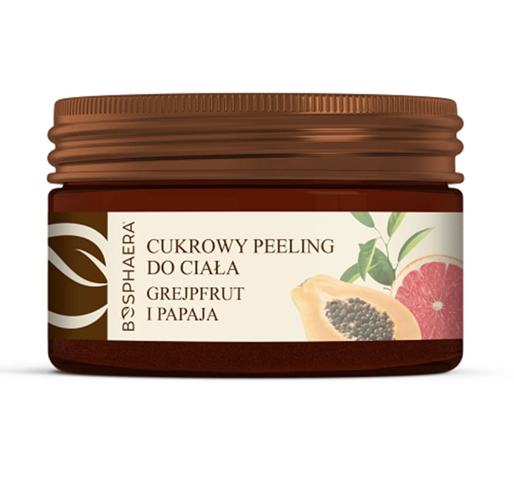 Cukrowy peeling do ciała Grejpfrut i Papaja