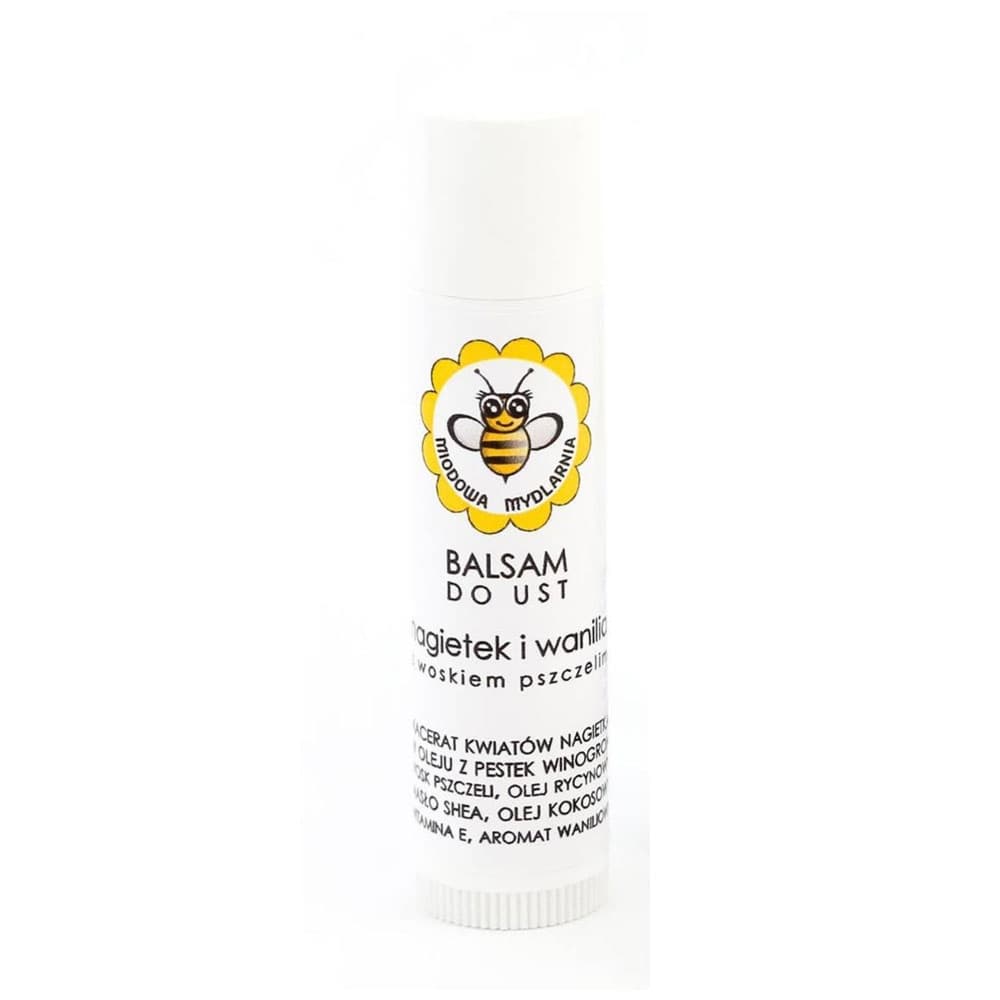 Pomadka - balsam do ust Nagietek i Wanilia