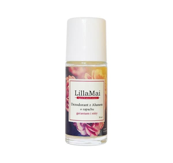 Naturalny dezodorant z ałunem - Geranium i Róża