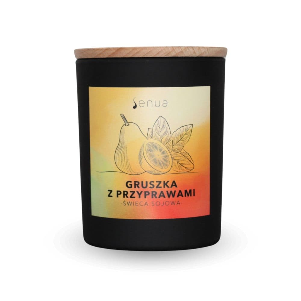 Świeca sojowa Gruszka z Przyprawami