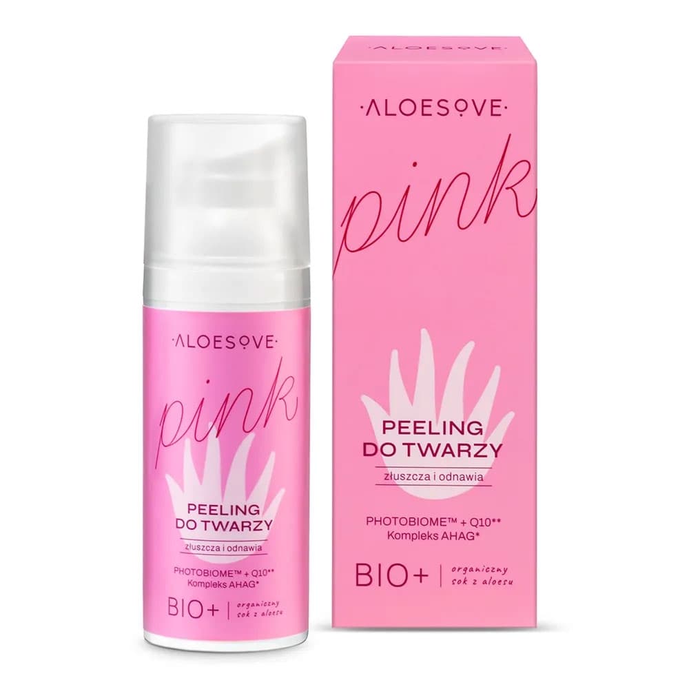 Peeling kwasowy do twarzy ALOESOVE PINK