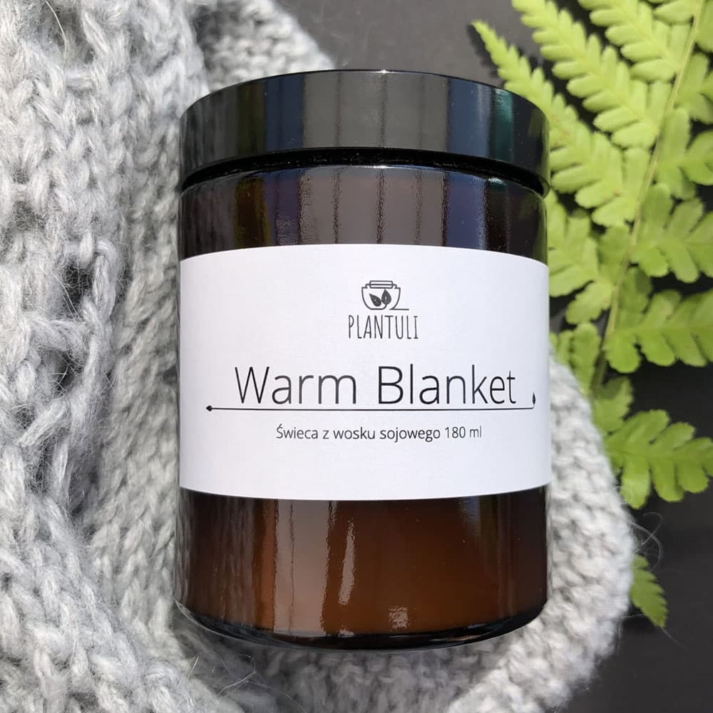 Świeca sojowa Warm Blanket SŁOIK