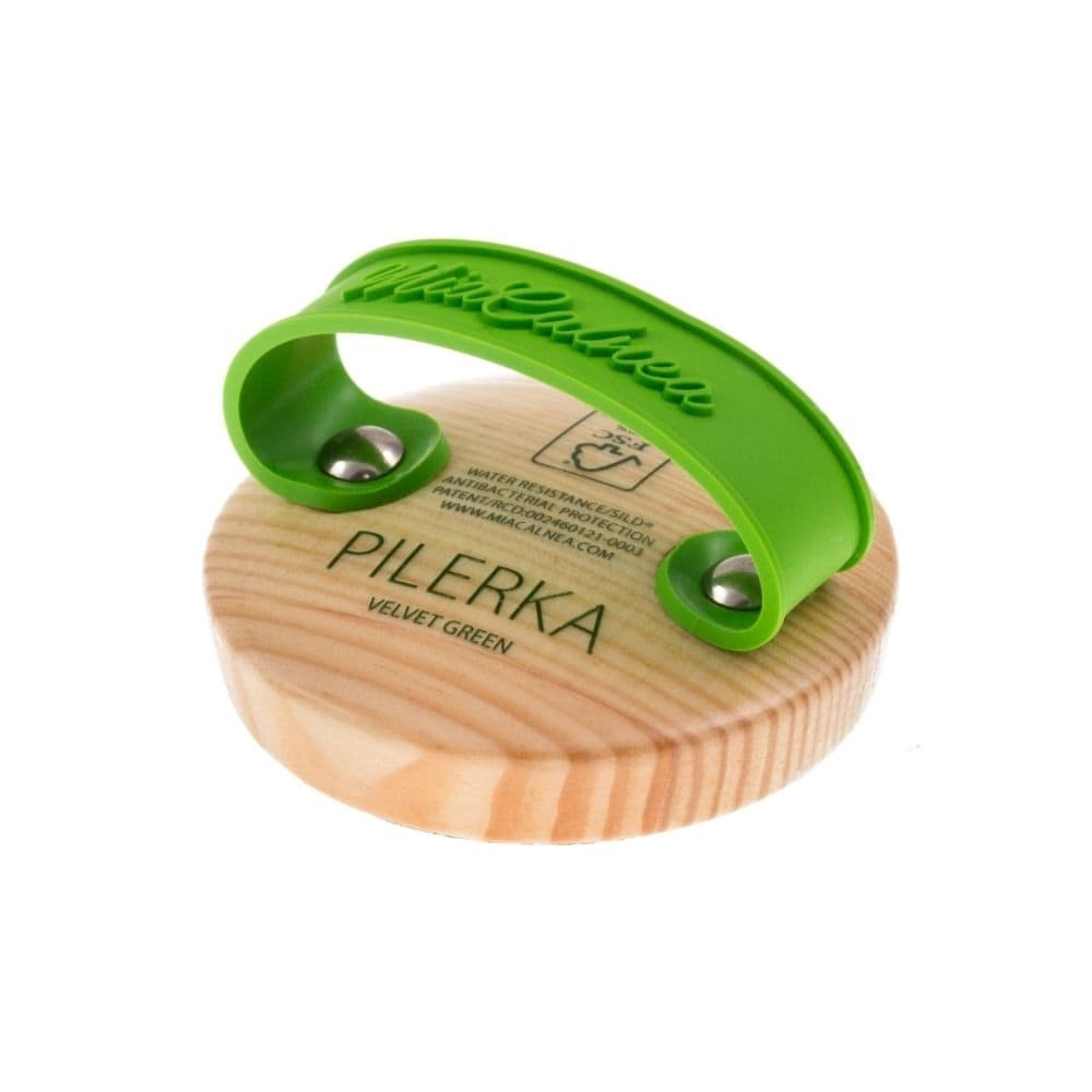 Pilnik drewniany do pięt Pilerka VELVET GREEN