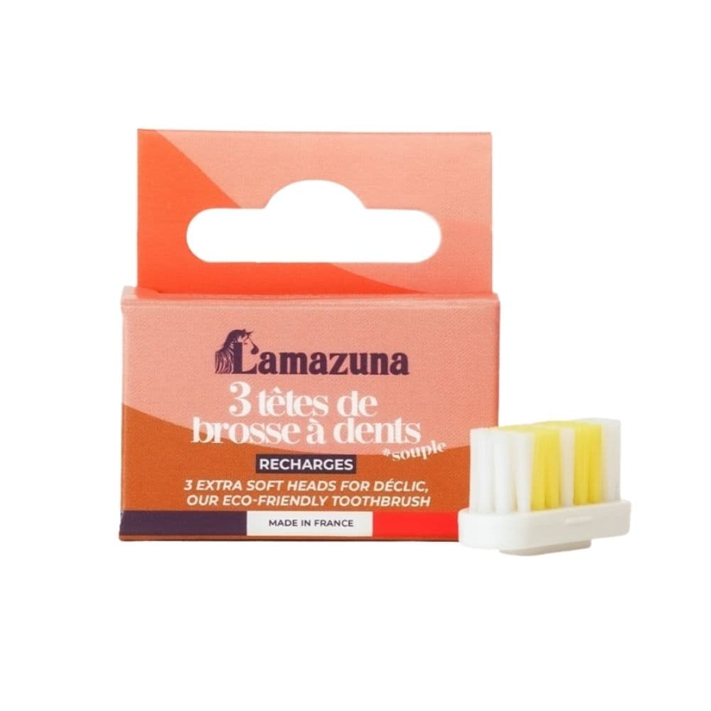 Głowica do szczoteczki z bioplastiku - włosie miękkie 1 op. (.)