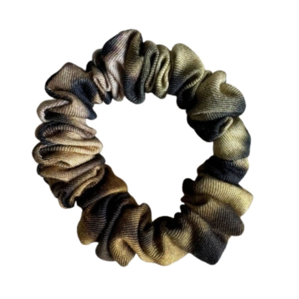 Scrunchie bawełniana mini - Safari