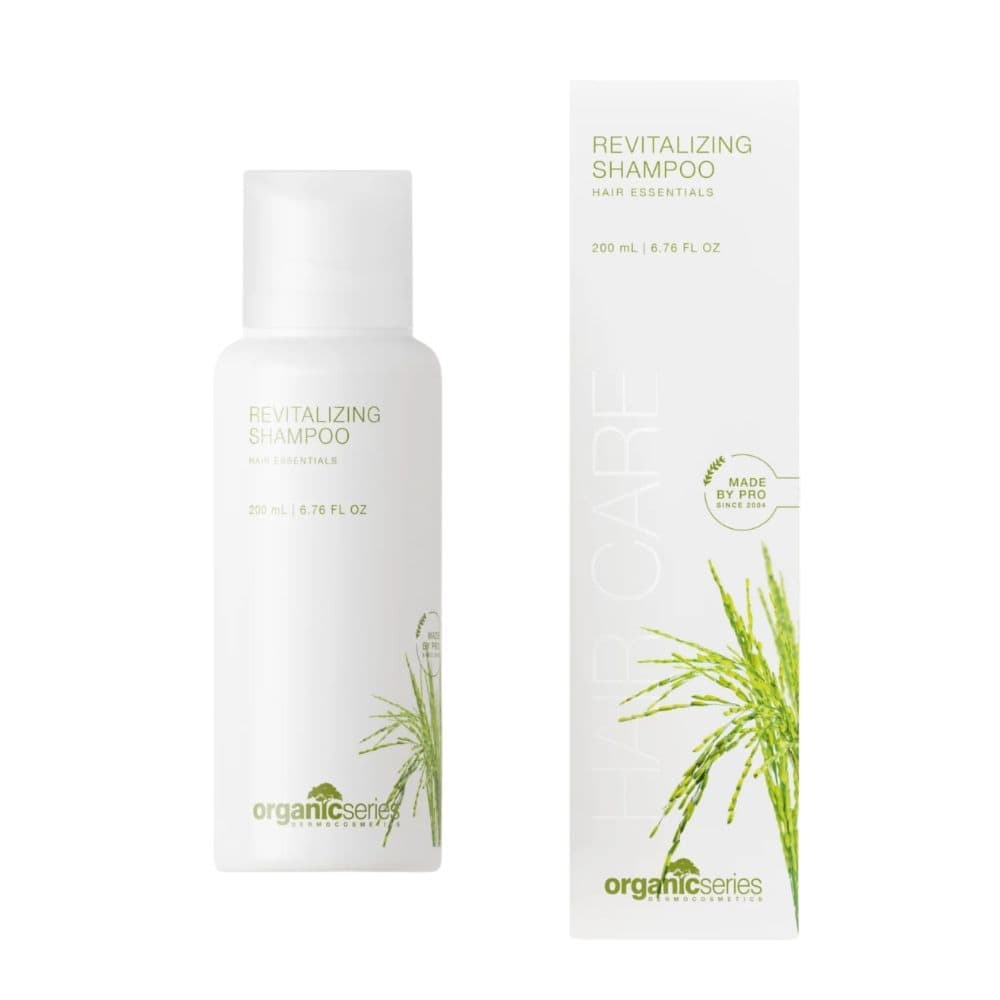 Szampon rewitalizująco - odbudowujący z kwasem fitowym i wyciągiem z ryżu REVITALIZING SHAMPOO