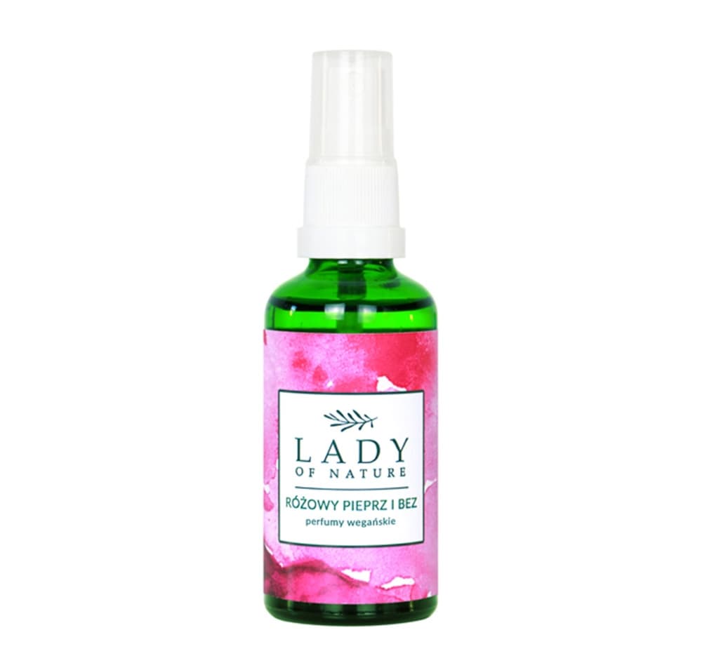 Luksusowe perfumy botaniczne - Różowy Pieprz i Bez