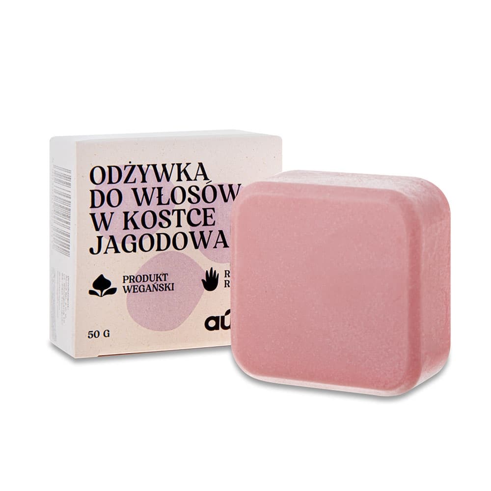 Odżywka do włosów w kostce - jagodowa
