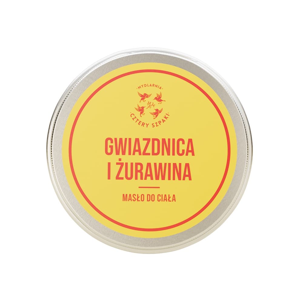 Masło do ciała Gwiazdnica i Żurawina