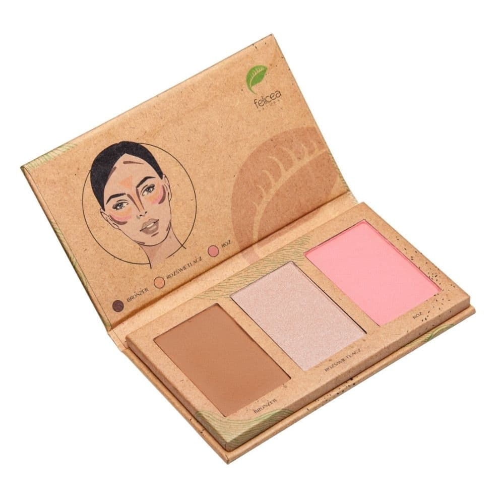Paleta do konturowania TRIO (302 Medium)