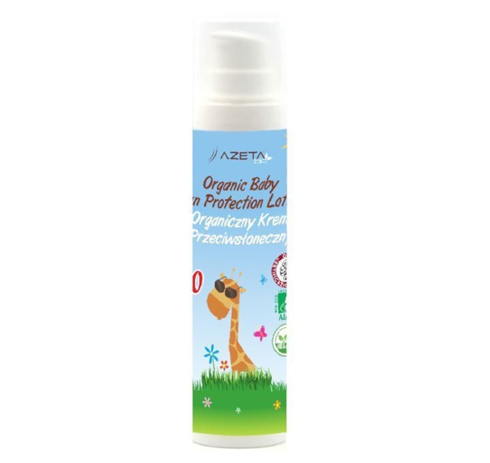 Organiczne mleczko ochronne na słońce z filtrami mineralnymi SPF 50 dla dzieci od 0m+