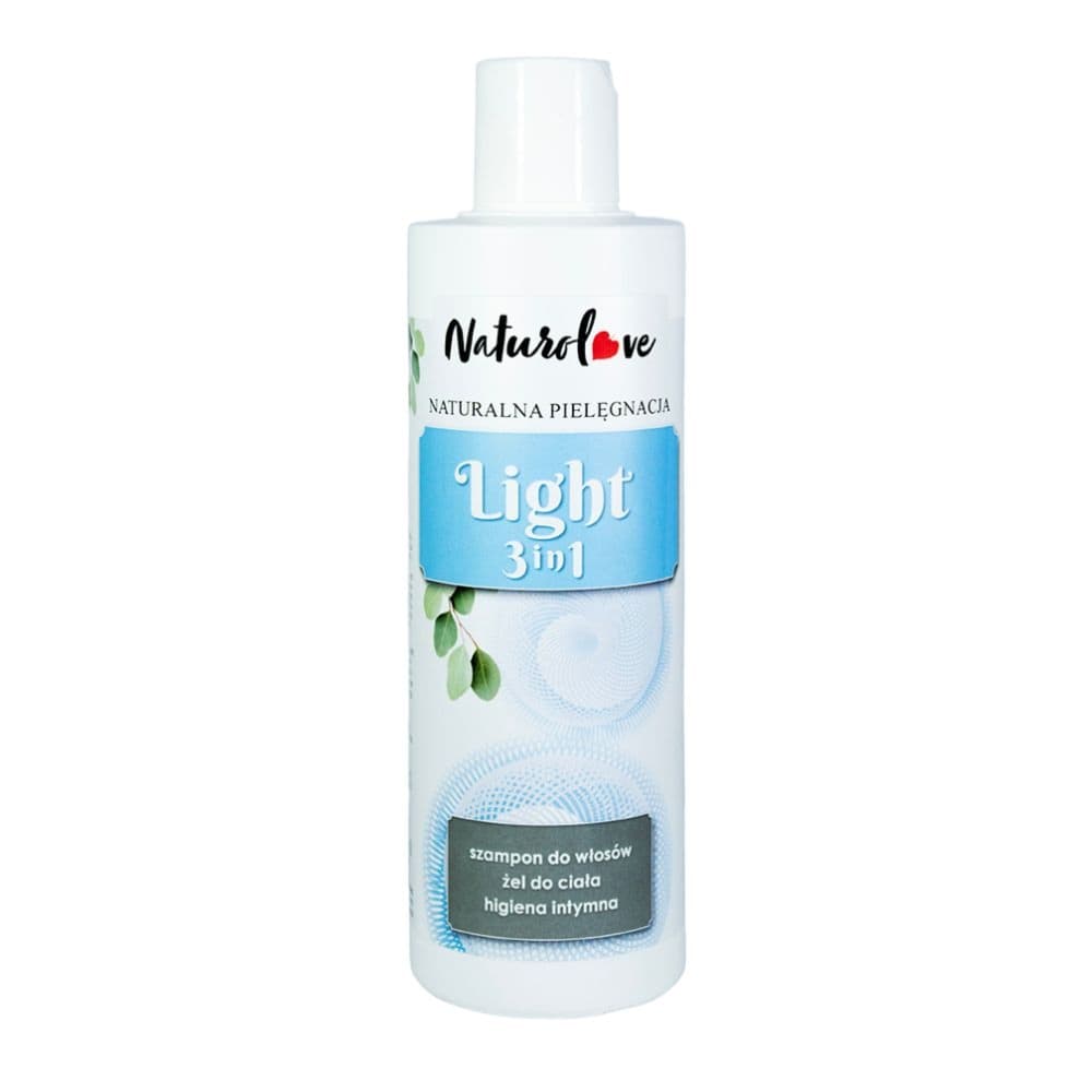Szampon - Żel do ciała - Higiena Intymna - Seria Light 3w1