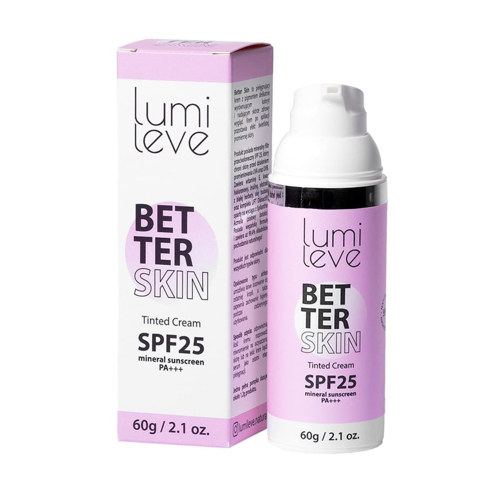 Krem pielęgnujący z pigmentem BETTER SKIN SPF25