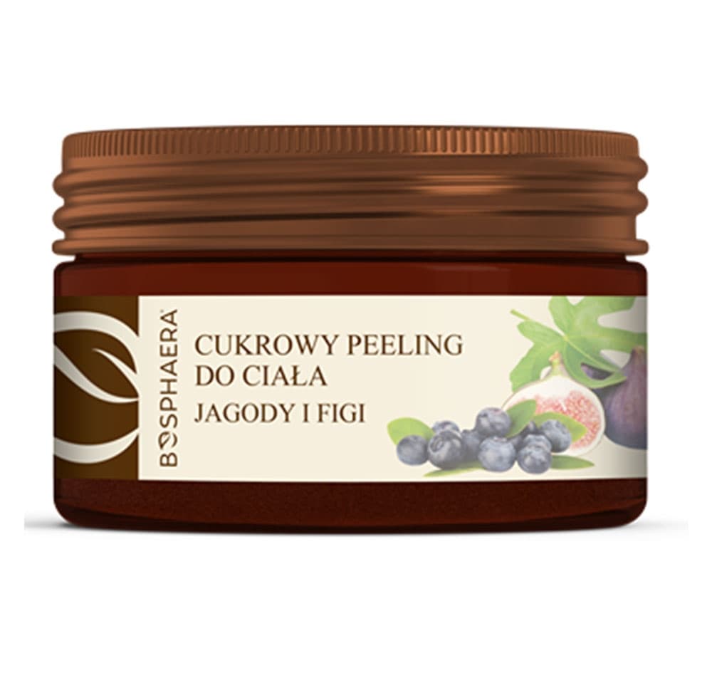 Cukrowy peeling do ciała Jagody i Figi