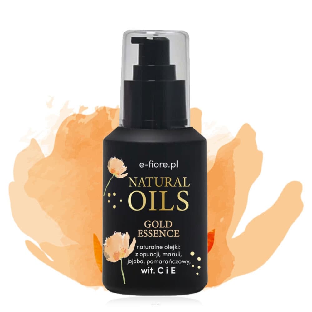 Serum olejowe do twarzy z witaminą C i E Gold Essence