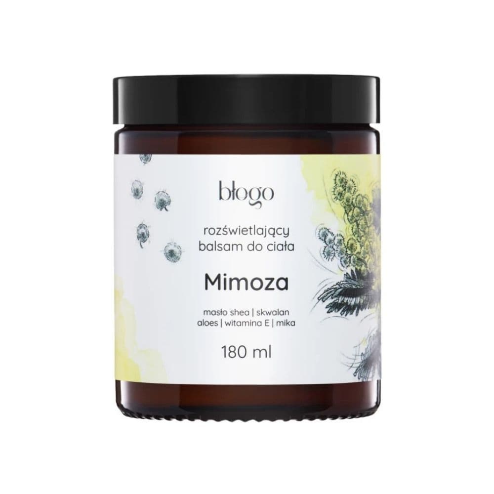 Balsam do ciała rozświetlający Mimoza