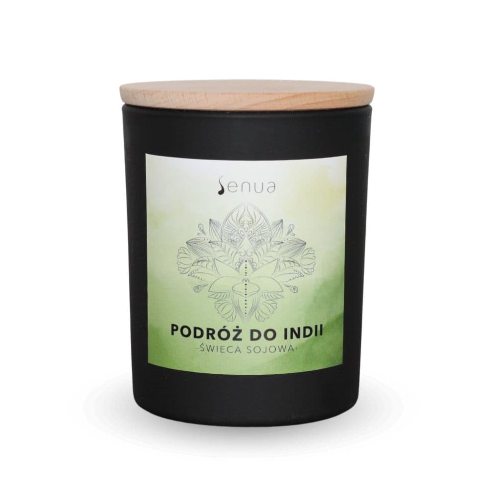 Świeca sojowa Podróż do Indii