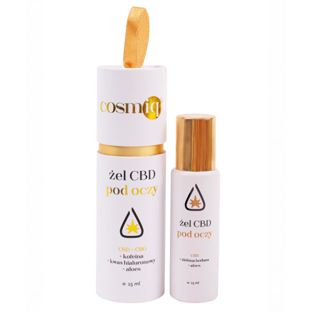 Żel CBD pod oczy z kofeiną