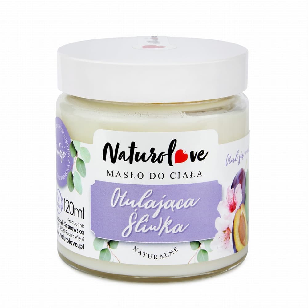 Masło do ciała Śliwkowe - naturalne