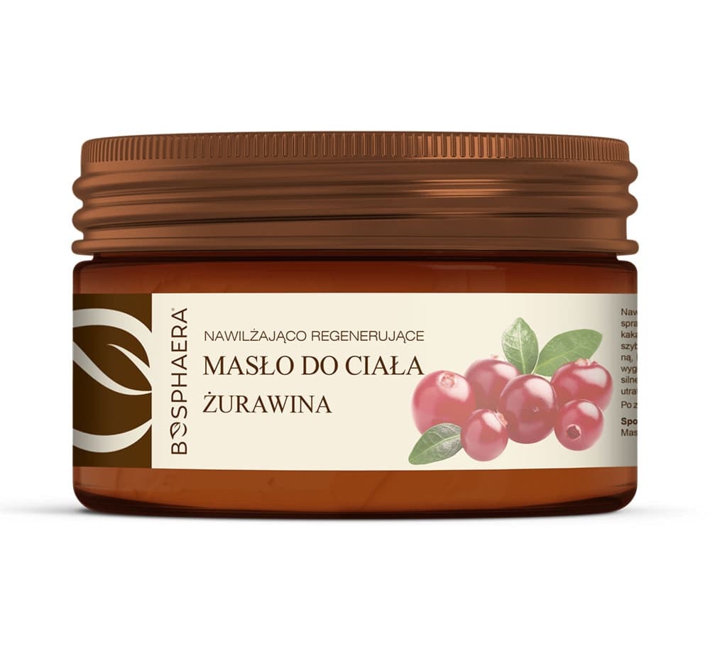 Nawilżająco - regenerujące masło do ciała Żurawina