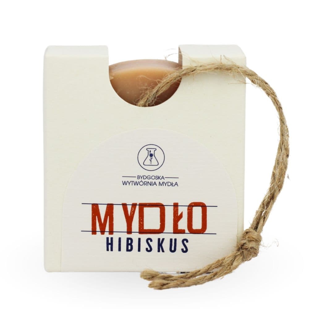 Mydło na sznurku Hibiskus