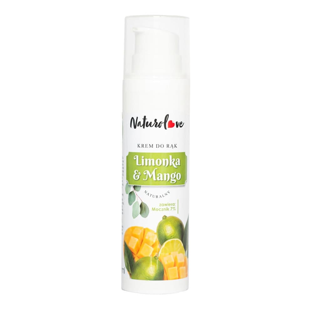 Krem do rąk z Mocznikiem 7% Limonka i Mango